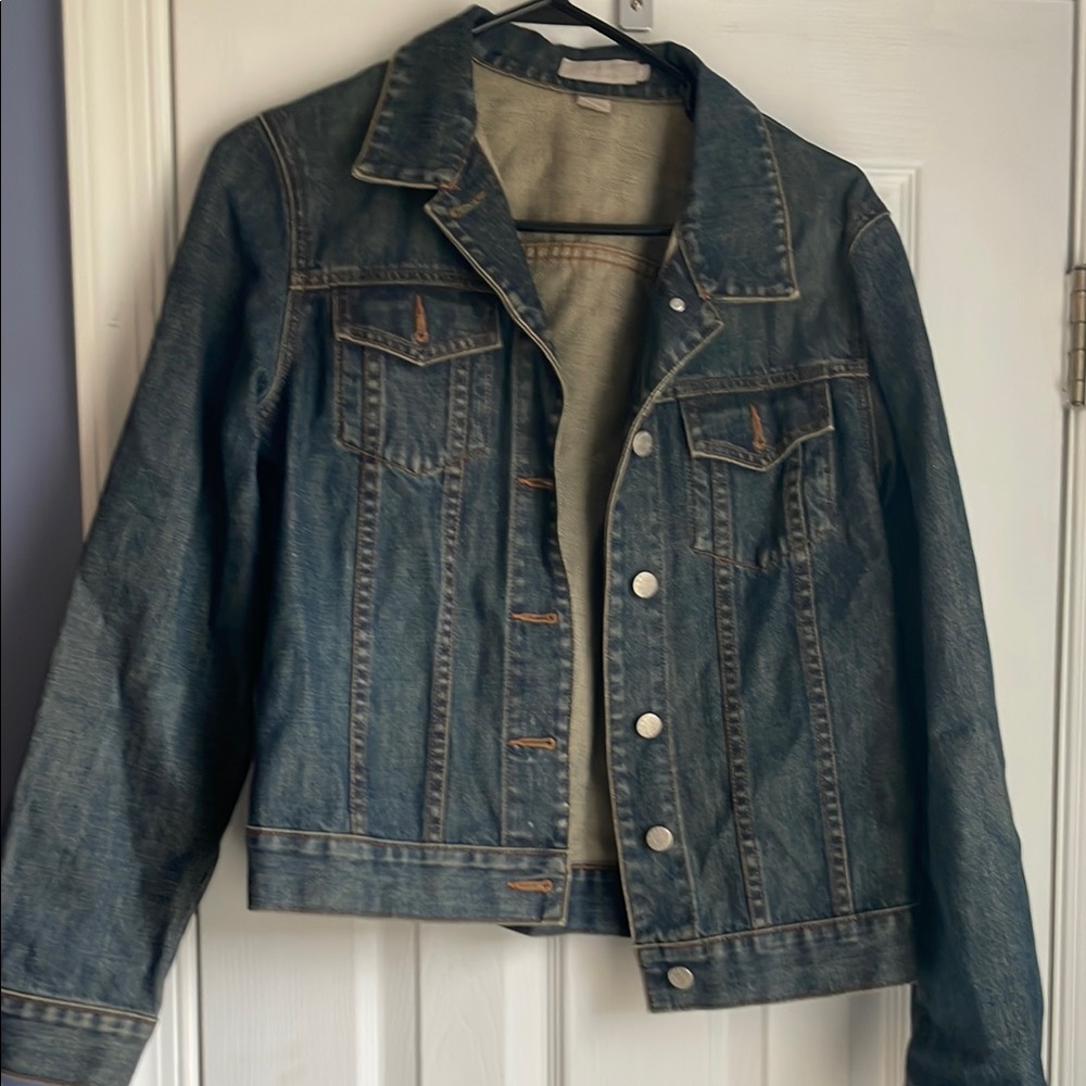 J. Crew Dark Blue Denim Jean Jacket